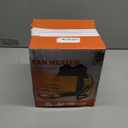 Outdoor Heaters for Patio, 1500W Portable Garage Heater with Overheat Protection & 3S Fast Heating, Non-Slip Cushion, Electric Space Heater for Patio, Garage, Greenhouse, Bedroom, Yellow