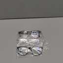 Reading Glasses for Women Blue Light Blocking Glasses Filter UV Square Readers Glasses for Men and Women (Black+transparent+leopard Print+black Red+pink)