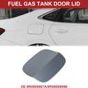 ACROPIX Fuel Tank Door Cap for Audi Q5 8RB 2010-2016 Fuel Filler Flap Cover for Audi SQ5 8RB 2013-2017 Clip Type No.8R0809907A/8R0809999B Gray ABS