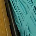 15FT Large Outdoor Patio Umbrella with Solar Lights and Base, Double-Sided Table Umbrellas with 48 LED Lights, Rectangle Market Umbrella for Pool, Deck, Backyard