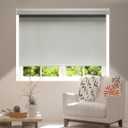 Full Blackout Fabric Covered Roller Shade 68"x72"