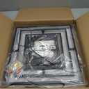 Modern Black LED Chandelier Dimmable LED Pendant Light Kitchen Island Square Chandeliers for Dining Room Contemporary Hanging Light Fixtures for Kitchen,Bedroom,Living Room 3000-6000k