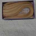 Invisible Weft Hair Extensions Human Hair Butterfly Hair Extensions Micro Bead Weft Hair Extension Real Human Hair PU Weft No Tape In Hair Extension 18/613 Strawberry Blonde Highlight(4Pcs,18 Inch)