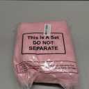 18 Pcs Sleepover Party Supplies Set 6 Pcs Fleece Soft Blankets 6 Pcs Velvet Pillows 6 Pcs Faux Rabbit Fur Sleep Eye Mask Sleeping Stuff Accessories for Slumber Spa Favors(Pink)