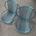 Manon 3PC Set Green Yard Chair And Table Set