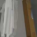 1 Set Peel and Stick Door Moulding Kit 3-Layer Premade Door Panels Molding Trim Self Adhesive 3D Trim for Mirror Window Frame Decor (Top 22"x34.6" Middle 22"x6" and Bottom 22" X 20")