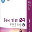 HP Printer Paper | 8.5 x 11 Paper | Premium 24 lb | 1 Ream - 500 Sheets | 100 Bright | Made in USA - FSC Certified | 112400R