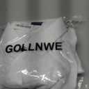 Gollnwe Men's Dress Shirt French Cuff Shirt for Men Slim Fit Stretch Spread Collar with Metal Cufflink