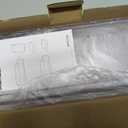 Nieifi Adhesive Wall Shelf, Shower Shelves 5 Pack with Soap Holder, Shower Organizer for Bathroom Organization, Clear