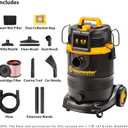 Vacmaster Professional VDK811PW 0201 8 Gal Wet/Dry Vac Self-Cleaning Filter