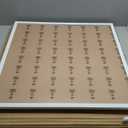 5x5 Picture Frame Rustic White, Distressed 5x5 Picture Frame, Pic Hanging Poster Frame, 5 by 5 Gallery Family Portrait Wall Photo Frame Horizontal and Vertical Display for Wall Hanging/Tabletop