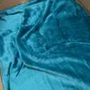 Bedsure GentleSoft Sherpa Fleece Blanket Queen Size for Bed, Non-Heated, Thick and Warm Throw for Women and Men, Soft Fuzzy Plush Queen Blanket for Winter, Forest Green, 90x90 Inches