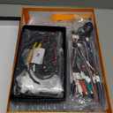 6+128GB 13 inch Double Din Touch Screen Android Car Stereo with Front and Rear Camera Octa Core Android 13 QLED Bluetooth GPS Radio DSP AM FM RDS SWC WiFi MIC