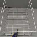 YBM Home Under Shelf Wire Basket Storage Organizer for Kitchen Pantry - Hanging Storage Cabinet Organizer Rack Adds Extra Storage Space Underside the Shelf (1, Medium)