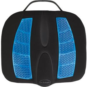 Dr. Scholl's Massaging Gel Posterior Seat Cushion for Car, Office, Home  Black