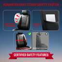 Fit Gahs Car Seat Covers (5 Seats Full Set) Compatible with Hsvdva Gahs 2028 - Full Coverage Breathable Leather, Airbag Compatible, Waterproof & All-Weather,Black