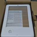 Cadet Com-Pak Electric Wall Heater Complete Unit with Thermostat (Model: CSC151TW, Part: 67509), 5120 BTU, 120 Volt, 1500 Watt, White