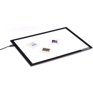 Photomyne A4 Slide Viewer | Light Pad Backlight | Negative Viewer | Film Negatives & Old Slides Scanning Light Box | Hands-Free Ultra-Thin Ultimate Brightness (Includes USB Adapter) - Black