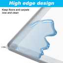 Silicone Dog Pee Pad Holder 24 x 24, No-Spill Raised Edge Potty Tray for Puppies, Puppy Pee pad Holder, Leak-Proof Non-Slip Training Pad Holder with High Sides, Easy-Clean Waterproof Mat with 2 Hooks