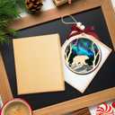 HEXMOZ Bear Ornaments for Christmas Tree - Bear Gifts for Women, Men, Bears Lovers - Bears Christmas Ornament, Animal Gift Ideas - Night Themed Xmas Ornaments Decoration 2025