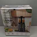 Onelive 6-in-1 Cold Press Juicer Machine for Fruits Veggies Sorbet Nut Milk