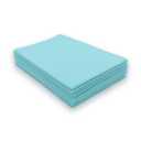 TIDI 1053 Avalon Dental Bib, Blue, 3 Layers, 13 W x 18 L (Pack of 500) Disposable Dental Bibs Embossed 2-Ply Tissue Poly Back to Help Prevent Leak-Through Nail Towels Tattoo Bibs
