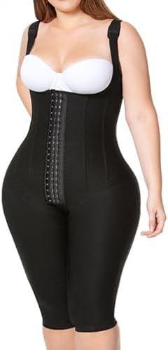 MELIBELT 3031 Fajas Colombianas Moldeadoras 7 Varillas Shapewear Tummy Control for Women Abdominal Double Reinforcement XS