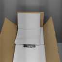 Industrial Semi Flush Mount Ceiling Light, 800 Lumen LED Bulb Included, Seeded Glass Shade Farmhouse Light Fixture for Hallway Corridor Kitchen Bathroom Bedroom Passway (Large)