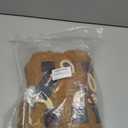 Baby Boy's Girls Kids Hooded Fleece Coat Winter Outwear (Brown)