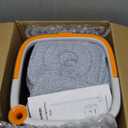 Mop and Bucket Set, Spin Mop with Separate Dirty Water System, Deep-Cleaning Mops for Floors, Versatile Mops for Walls (8 Pad)