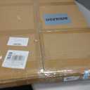 uyoyous Pegboard Display Metal Pegboard Panels Rolling Pegboard Display 23.62" X 68.5" Pegboard Organizer with 30 Hooks for Garage Office Craft Room Retail Stores Vendors Selling Accessories, Black