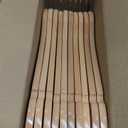 Edergoo Wooden Hangers 20 Pack, Durable Wood Hangers with 360 Swivel Hook & Notches, Slim Coat Hanger Wooden for Closet, Natural