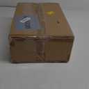 LAMPWELL LYON Clip-on Chandelier Organza Fabric Lamp Shades,Set of 6,Small Drum,5.2"5.2"H5.2", Organzy Ribbon, Handmade,Modern Trendy Decorative,ONLY FOR CANDLE BULB,Black