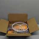 Deer Linen Tall Drum Lampshade set of 2, 9.8" Top x 9.8" Bottom x 11.8" High Lamp Shade, Lamp Shade Replacement for Table and Floor Lamps, Pendant Light, Handcrafted Lampshade, Easy Assembl