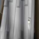 Eltow Laundry Guard with Silicone Gap Cover  Magnetic Fence for Washer and Dryer with 8 Strong Magnets  Prevents Clothes from Falling  Fits Most Machines  Laundry Room Accessory (White)