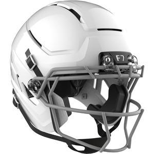 Schutt F7 AiR Youth Football Helmet (Virginia Tech 5-Star Helmet), MEdium, Molded Gloss White