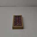 Amooca Christmas Glass Balls Decoration Festival Party Home Decors Holiday Xmas Tree Hanging Ornaments Set 18pc 1.8in Wine Red