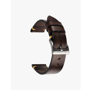 Retro Handmade Watch Band, Quick Release Vintage Leather Watch Strap Replacement, Choice of Width-24mm