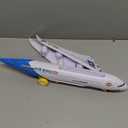 Kidsthrill Airplane Toy with Bump & Go, Flashing Lights & Sounds - For Boys & Girls Age 3-12