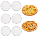 8 Pcs 14 Inch Pizza Pan with Holes Aluminum Mesh Pizza Screen Seamless Round Mesh Pizza Tray for Oven Nonstick Baking Pizza Sheet for Home Kitchen Bakery Restaurant BBQ Party Cookware Supplies