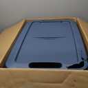 IRIS USA 20 Gallon Eco-Friendly Heavy Duty Storage Totes with Easy-Grip Handles, 4 Pack - Large Bins with Lids Garage Organizing Tubs, Durable Stackable Utility Containers, Made in USA - Navy