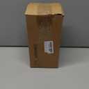 Halloscume 28.35 Inch Christmas Tree Collar Xmas Trees Skirt Boho Rustic White Faux Fur Christmas Tree Ring Skirt with Trees Pattern for Xmas Holiday Decoration Home Decor