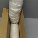 GUSTO [12 oz. - 25 Count White Paper Food Containers with Vented Lids - To Go Hot Soup Bowls, Disposable Ice Cream Cups, Ideal for Hot and Cold Foods - (Formerly Comfy Package)