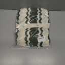 Moreone 2 Piece Lounge Set Women Short Sleeve Striped Crochet Knit Sets Two Piece Button Up Pajamas with Drawstring Shorts (Green, M)