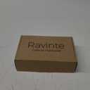 Ravinte 30 Pack Solid 3 Inch Center to Center Slim Square Bar Drawer Handles for Kitchen Cabinet Hardware Matte Black