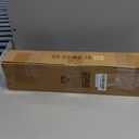 Wood Curtain Rods for Windows 28 to 48 Inch, 1'' Adjustable Decorative Drapery Rods with Imitation Wood Grain Leaf Pattern Finials, Boho Heavy Duty Window Curtain Rods Set 18''-60''