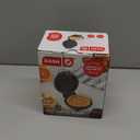 Dash Mini Waffle Maker- Compact Electric Iron for Creative Homemade Treats - Nonstick Surface - Easy-to-Clean - Perfect for Kids & Families - Aqua