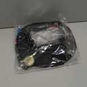 1920s Mens Costume Accessories Outfit Set Gangster Roaring 20s Costumes for Gatsby Party (Black)