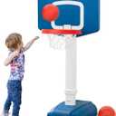 GoSports Tot Shot Toddler Basketball Set - Kids Indoor & Outdoor Toy Hoop with Adjustable Height