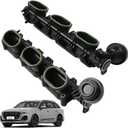 MUCO Engine Intake Manifold 06E133109AN 06E133110AN Left Right Compatible with Audi A6 A7 A8 20162018 For Audi Q7 20172019 3.0L